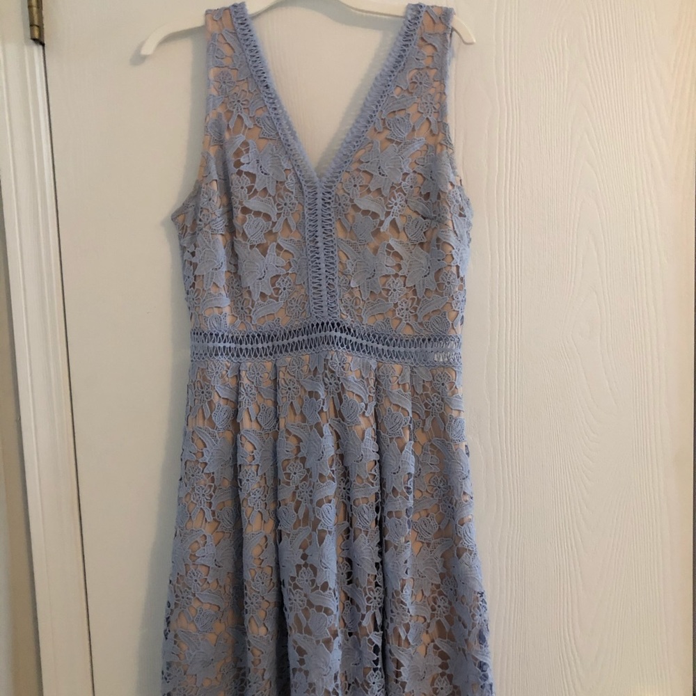 A-line lace dress